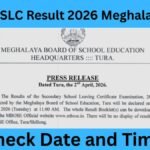 Meghalaya Board MBOSE SSLC Result 2026